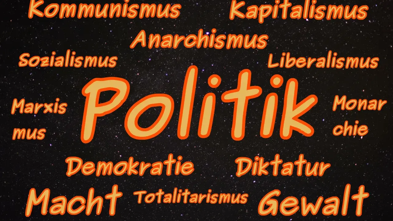 Politik, Kommunismus, Kapitalismus, Anarchismus, Liberalismus, Sozialismus, Marxismus, Monarchie, Demokratie, Diktatur, Macht, Totalitarismus, Gewalt. Ein Universum voller Ideen, von Anarcho-Kapitalismus bis Kommunismus.