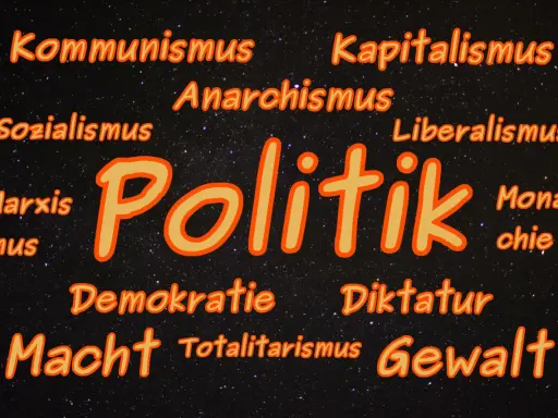 Politik, Kommunismus, Kapitalismus, Anarchismus, Liberalismus, Sozialismus, Marxismus, Monarchie, Demokratie, Diktatur, Macht, Totalitarismus, Gewalt. Ein Universum voller Ideen, von Anarcho-Kapitalismus bis Kommunismus.